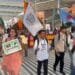 Protesters stage rally at COP28, demand ceasefire in Palestine, Gaza justice, others