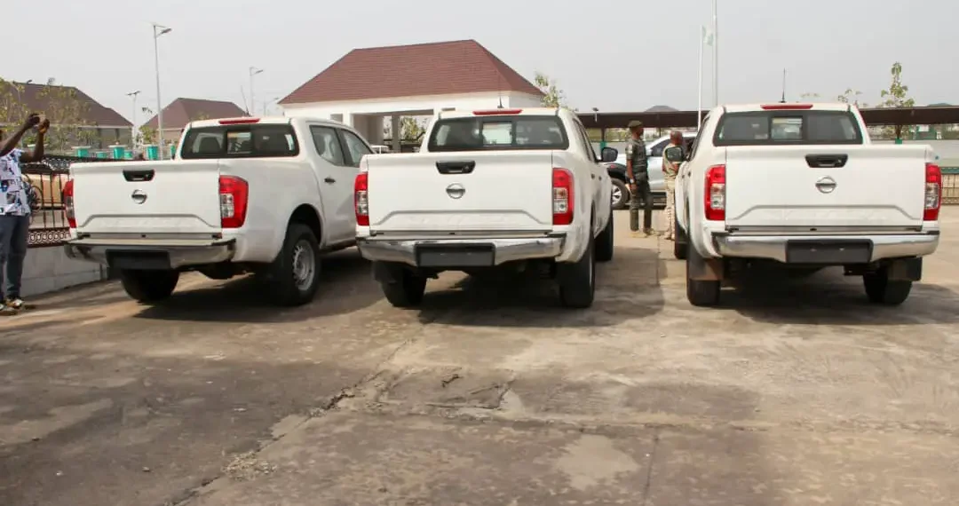 Gov Nwifuru donates operational vehicles to security agencies