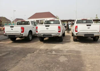 Gov Nwifuru donates operational vehicles to security agencies