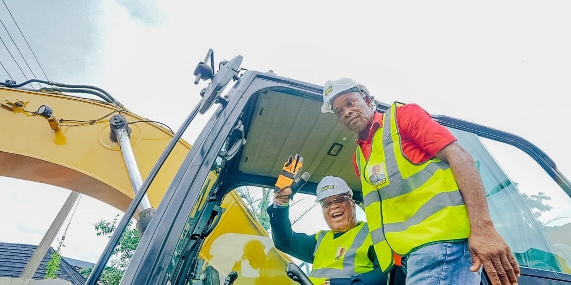 Eno flags off road projects in Oron federal constituency