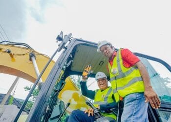 Eno flags off road projects in Oron federal constituency