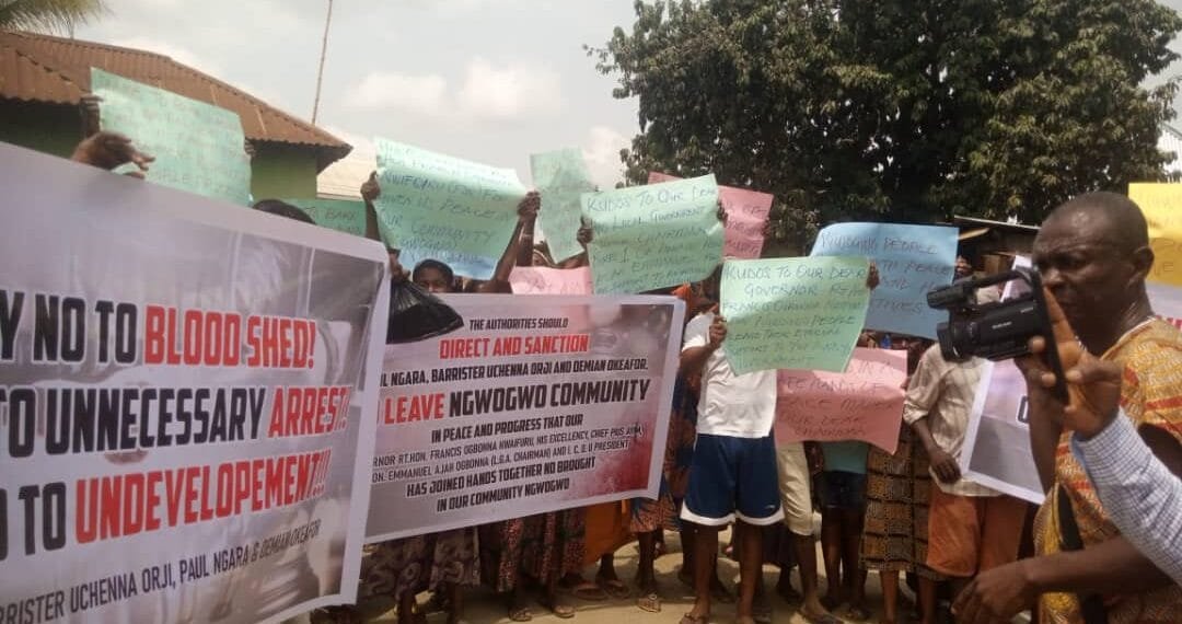 Ebonyi community protests alleged incessant arrest, detention of kinsmen by Umahi's aide