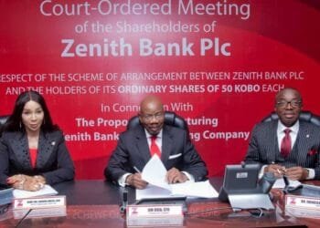 Shareholders approve HoldCo structure for Zenith Bank at EGM