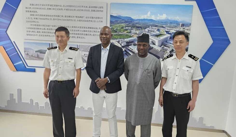 Customs CG Adeniyi Tours Huawei HQ, Lantan Port in Shenzhen to boost modernization efforts