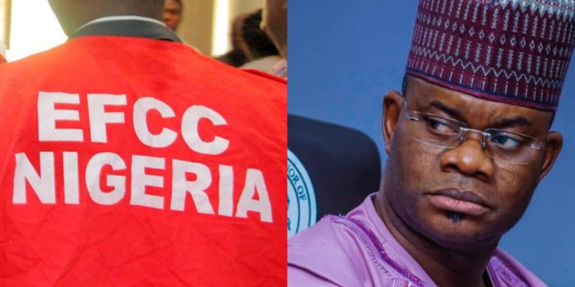 Former Kogi Governor Yahaya Bello evades EFCC arrest again with help of successor