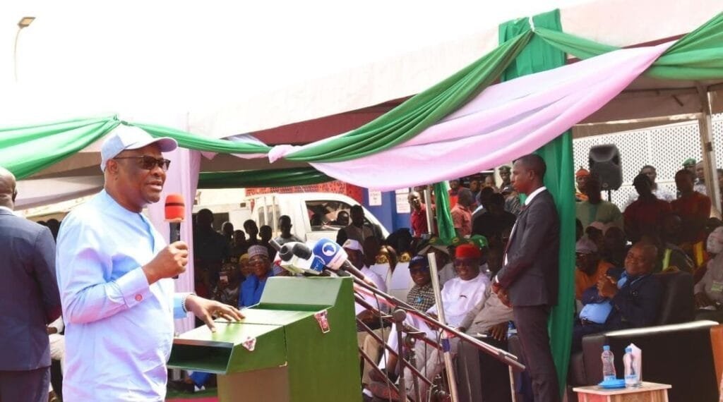 Wike flag off construction of Mabushi, other key roads