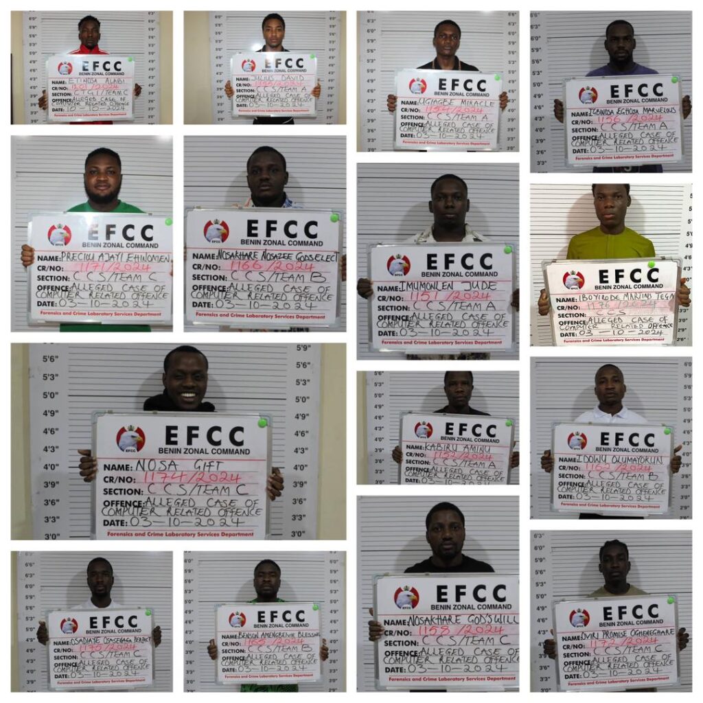 15 internet fraudsters jailed in Benin