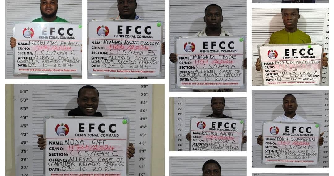 15 internet fraudsters jailed in Benin