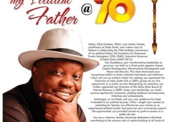 Senator Joel-Onowakpo celebrates political father, former Gov Uduaghan’s 70th Birthday