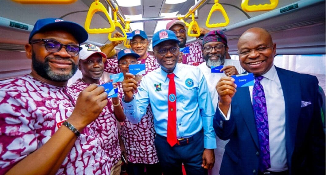 Lagos launches Red Line Rail, set to transport 500,000 passengers daily