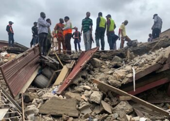 2-Storey building collapses in Orile-Iganmu, residents escape death