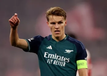 Arsenal Captain Martin Odegaard returns from injury just in time for Champions League clash against Inter Milan