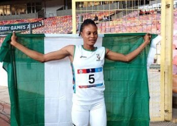 Akpan wins Nigeria's first athletics gold medal at AMGA