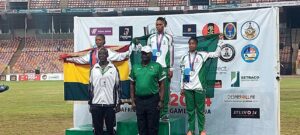 Akpan wins Nigeria's first athletics gold medal at AMGA