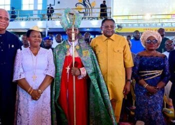 Gov Otu seeks prayers from Catholic Knights for state's development