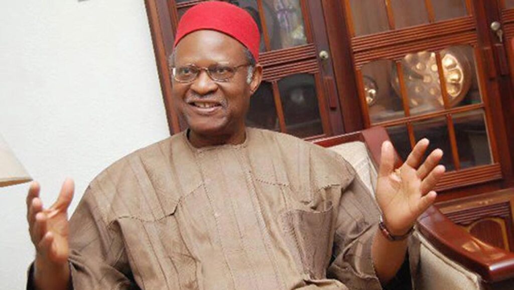 Emeka Anyaoku demands abolition of Nigeria’s 1999 constitution, warns against national stagnation