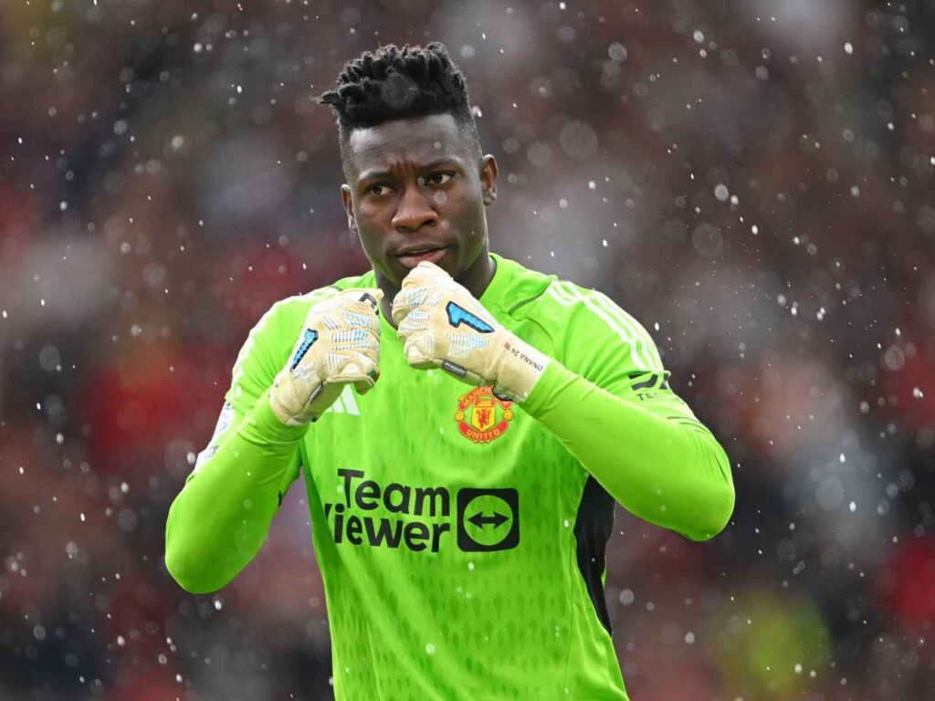 Man United keeper Onana honoured by FIFPRO for charity work in Cameroon