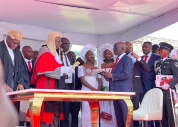 Just in: Monday Okpebholo sworn in as Edo State Governor