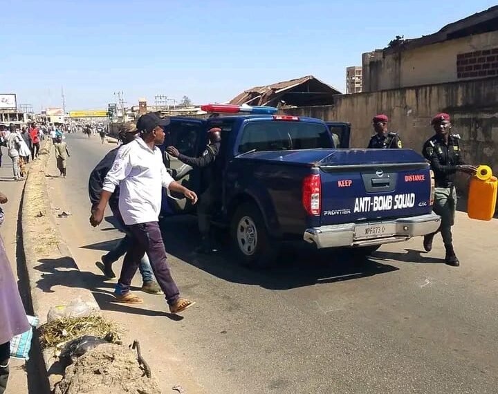 Bomb scare causes panic at Jos popular market