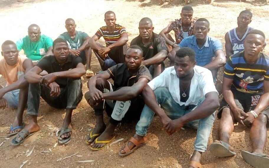 Nigerian Army cracks down on Taraba kidnapping ring, 12 suspects arrested, motorbikes, weapons seized