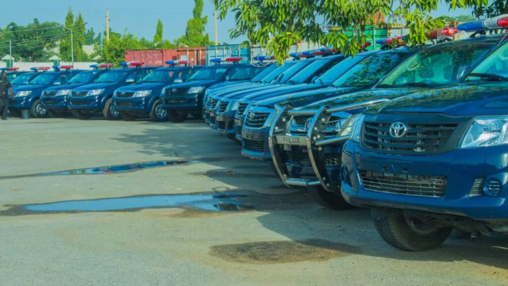Kano Governor Abba Yusuf boosts security, donates 78 high-tech vehicles to police