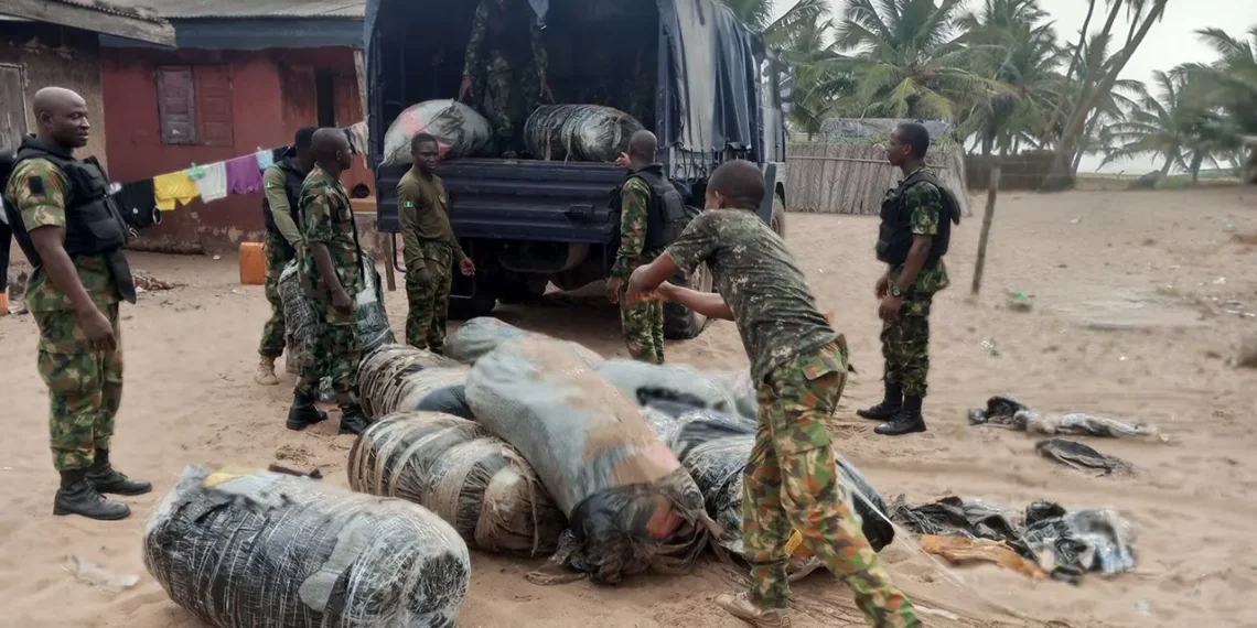 Navy arrest 3 drug suspects with narcotics worth N500m in Akwa Ibom