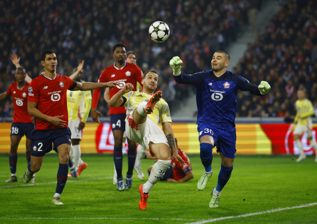 Lille holds Juventus to 1-1 draw in champions league showdown