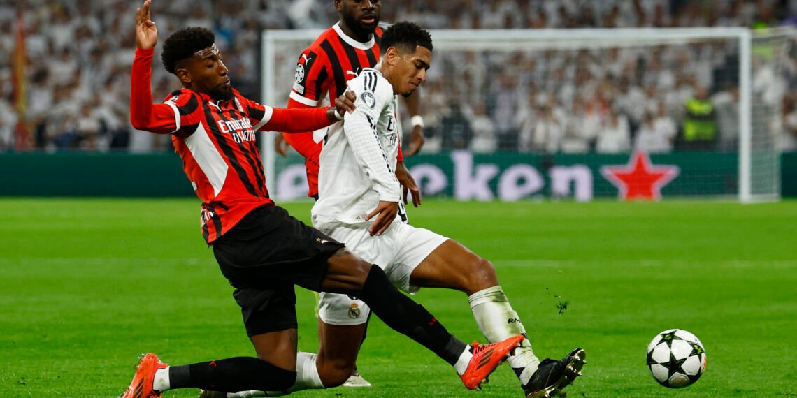 AC Milan stuns champions Real Madrid with 3-1 victory at Santiago Bernabeu