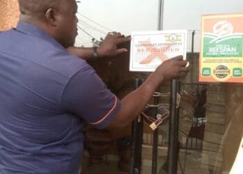 LAWMA seals Restaurant, cracks down on illegal cart pushers in Lagos