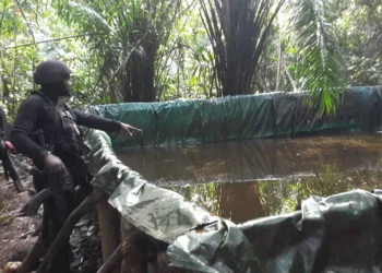 NSCDC busts suspected illegal petroleum refinery in Ebonyi, seizes 45,000 liters of unrefined oil