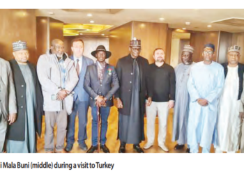 Gov. Buni in Turkey, engages investors on skills acquisition, sports development