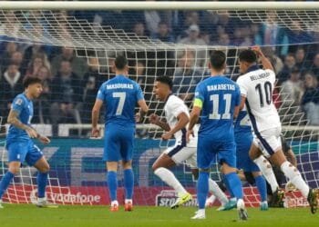 England cruise past hosts Greece 3-0 to go top of Nations League group