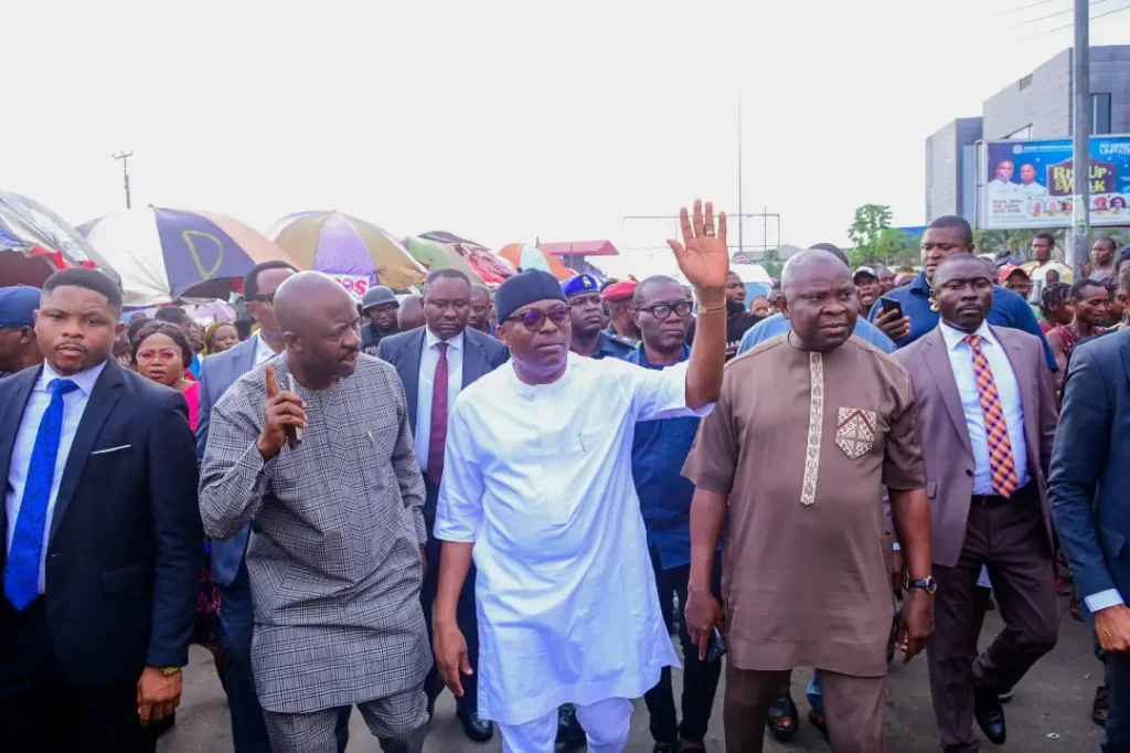 Gov. Fubara promises to reconstruct Creek Road Market in Port Harcourt
