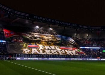 UEFA clears PSG after fans’ massive ‘Free Palestine’ banner sparks controversy