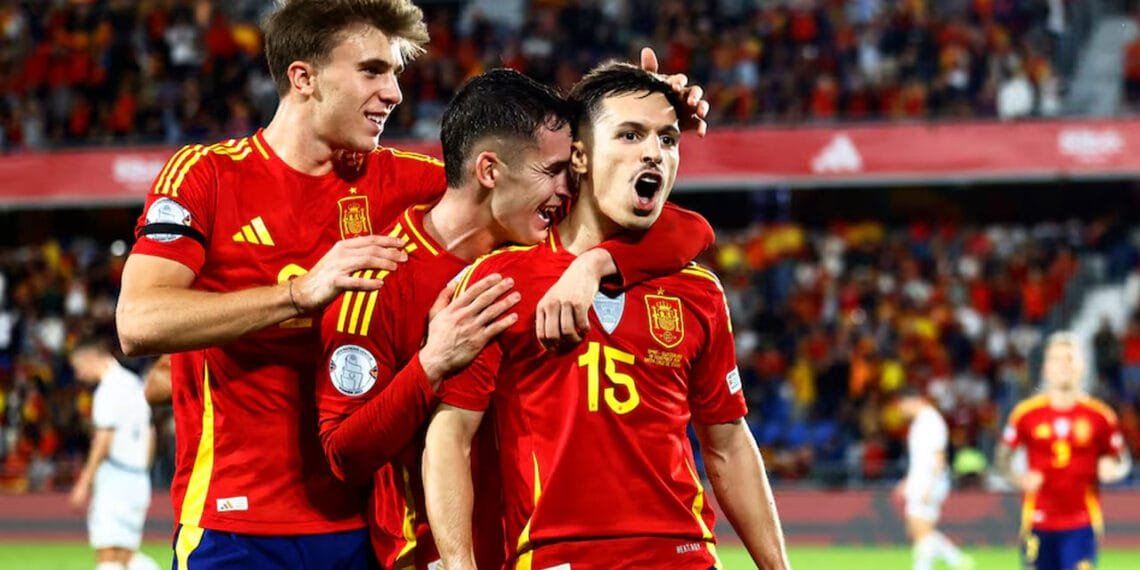 Bryan Zaragoza's penalty propels Spain to thrilling 3-2 Victory over Switzerland in Nations League finale