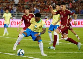 Brazil held 1-1 by Venezuela, Vinicius misses penalty