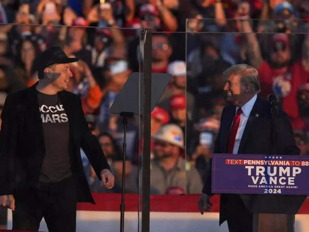 Trump hails Elon Musk as "New Star in American Politics" during triumphant rally