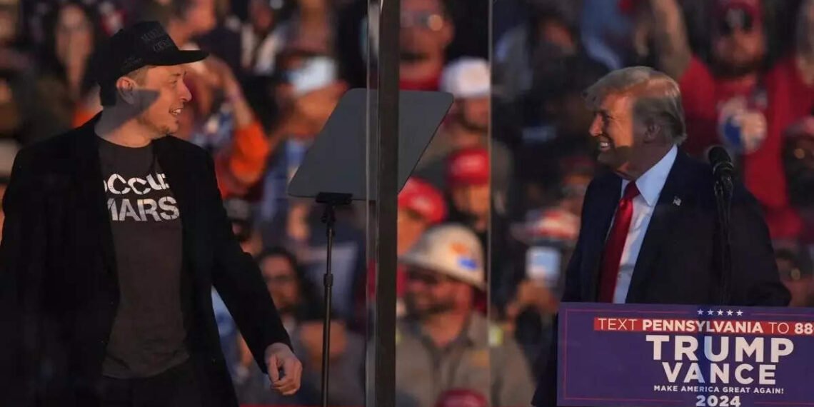 Trump hails Elon Musk as "New Star in American Politics" during triumphant rally