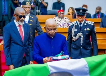 Alex Otti unveils ambitious N750bn 2025 budget, focus on roads, education, agriculture