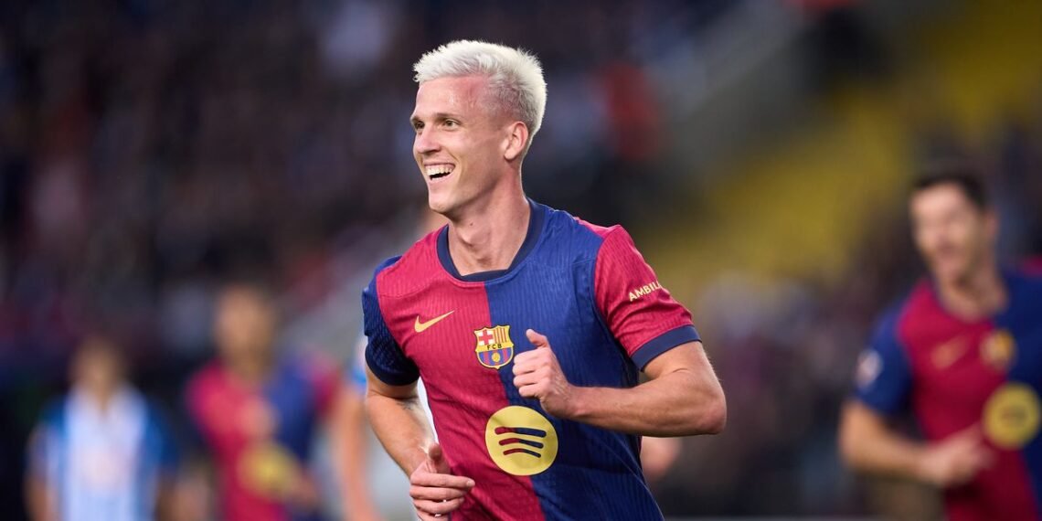 Barcelona ready to release Dani Olmo for free in January