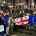 Thousands protest in Georgia ahead of contentious presidential inauguration