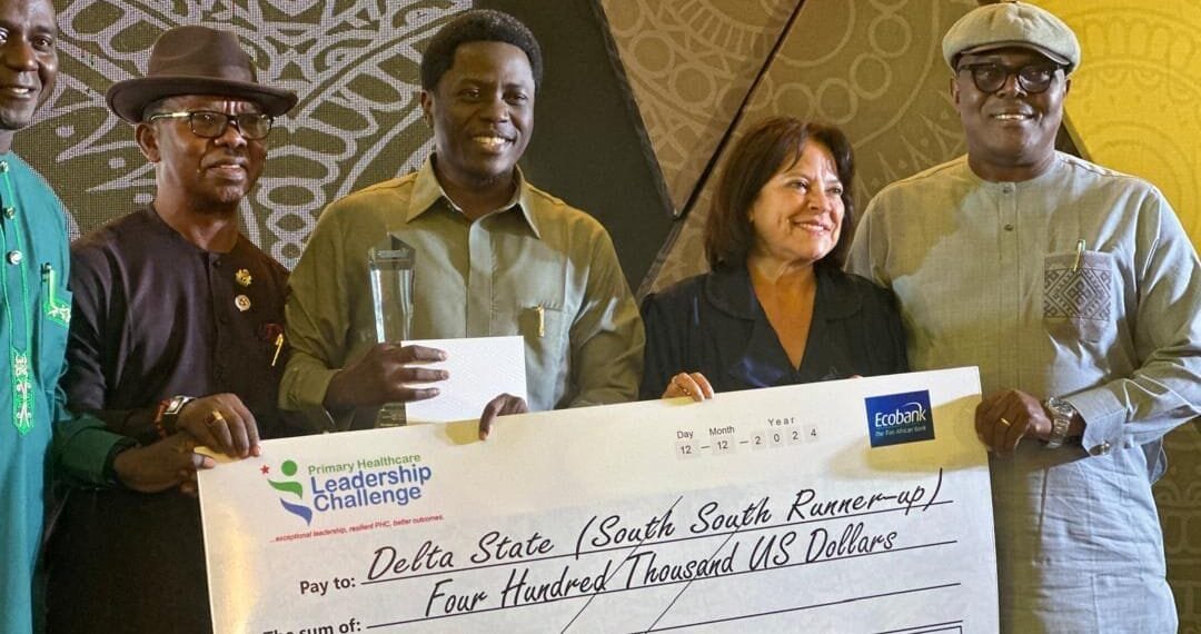 Delta wins N618m prize money in primary healthcare challenge