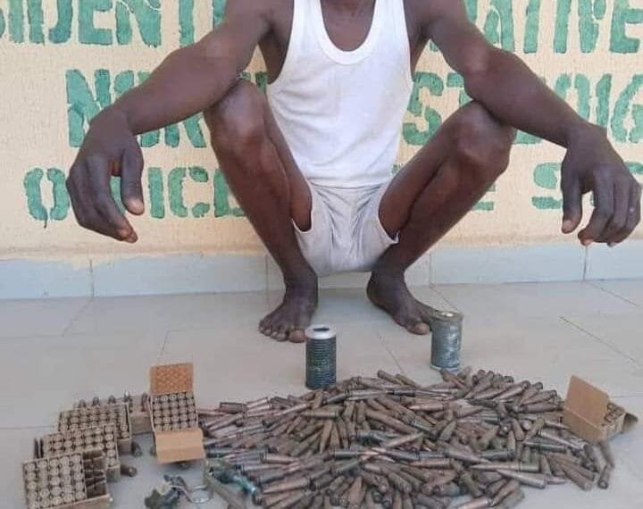 Police arrest notorious 34-year-old gunrunner in Adamawa, recover ammunition, grenades