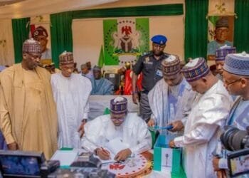 Gov Buni signs Yobe's ₦305.8 Bn 2025 budget, launches ₦50 M empowerment initiative