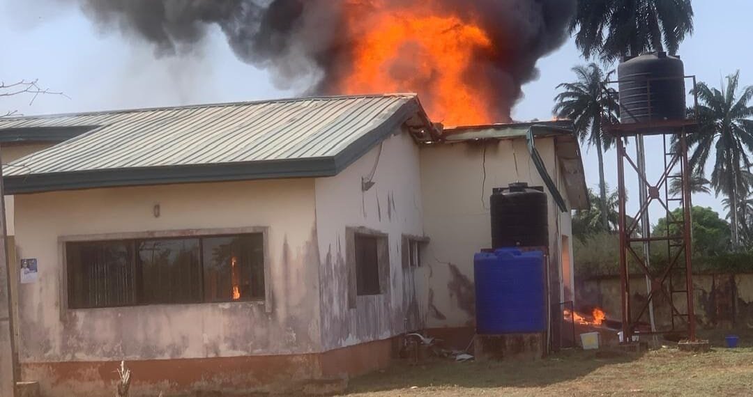 Fire destroys INEC election materials in Delta