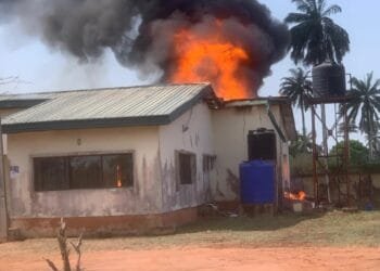 Fire destroys INEC election materials in Delta