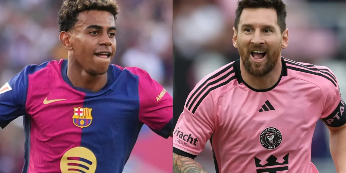 Messi hails phenomenal Barca star Lamine Yamal