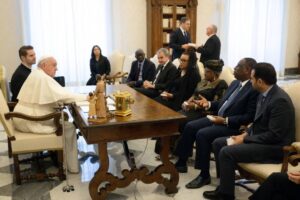 Okonji-Iweala updates Pope Francis on Zayed Award for Human Fraternity