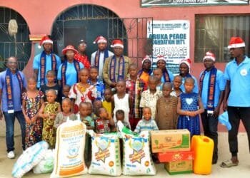 Yuletide Cheer: Elomaz Foundation brings joy to Orphanages in Delta with generous donations