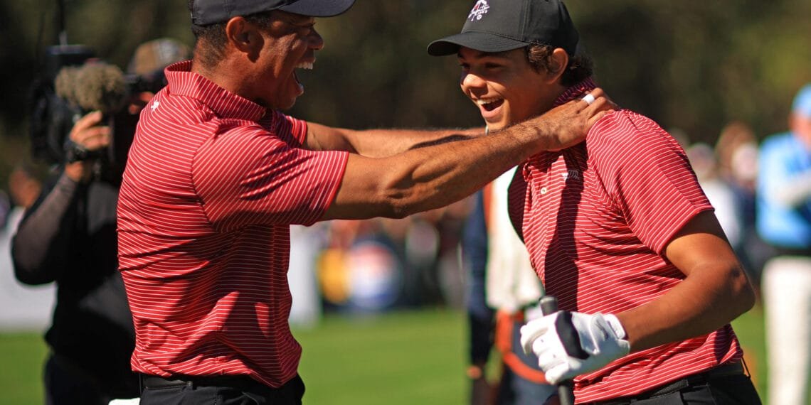 Tiger Woods, Son, Charlie shine at PNC championship with record-breaking 59